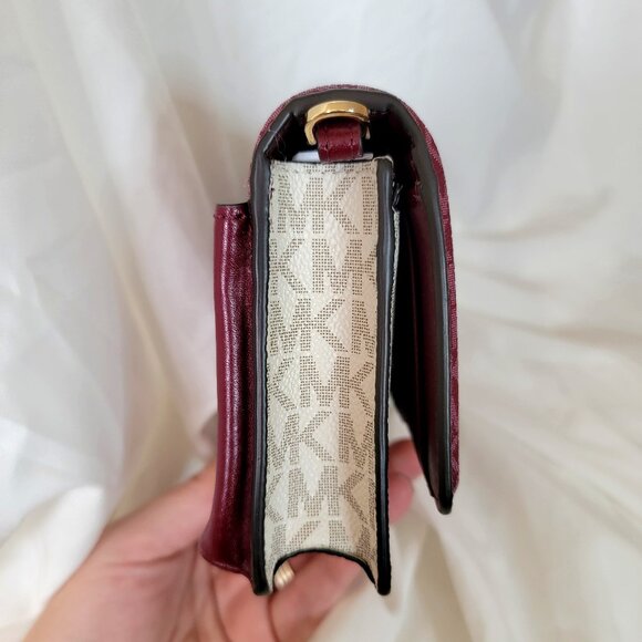 Michael Kors Jet Set Small Two-Tone Smartphone Crossbody Bag, NWOT - Picture 3 of 13